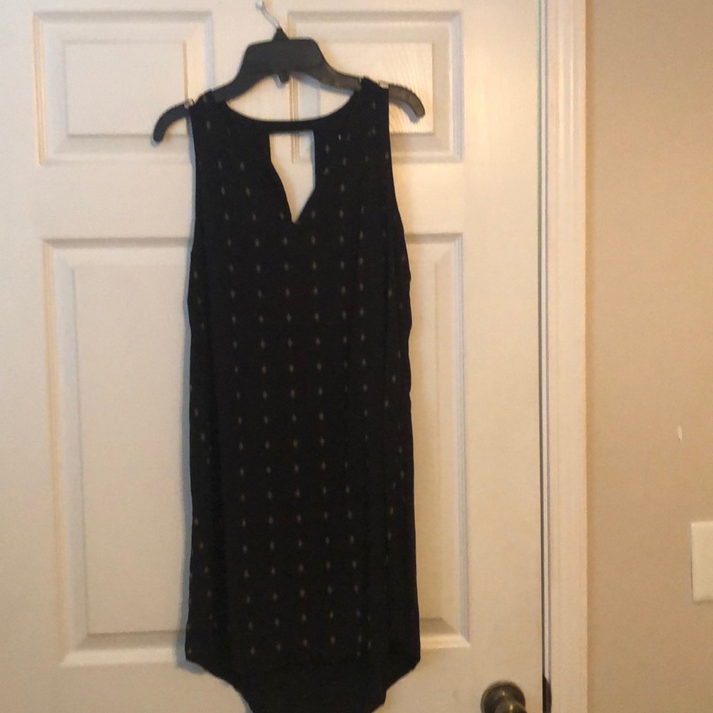 Black Old Navy print dress